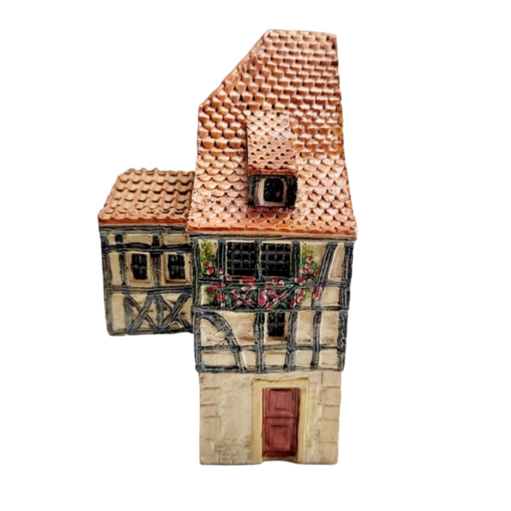 Vintage J. Carlton Handpainted French Building #213059 Dominique Gault